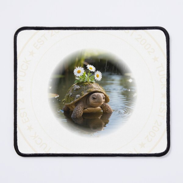 Item preview, Daisy Turtle — Cute Cottagecore Tortoise designed and sold by The Cosy co..
