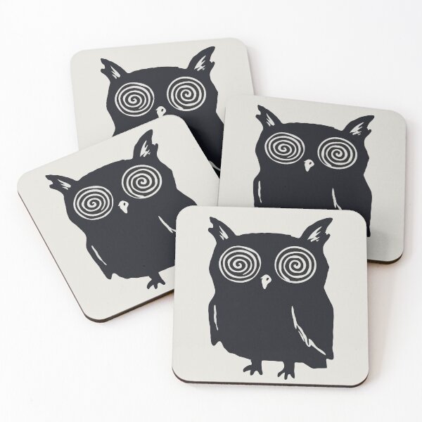 Item preview, Hypnotic Owl Spiral Eyes designed and sold by Gkinoki.