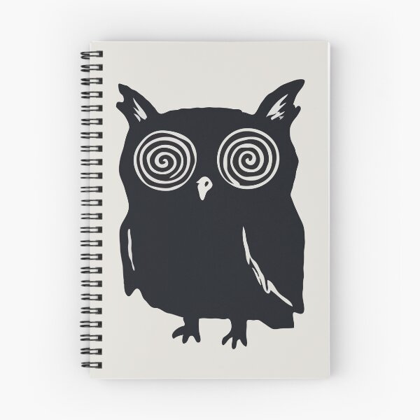 Item preview, Hypnotic Owl Spiral Eyes designed and sold by Gkinoki.