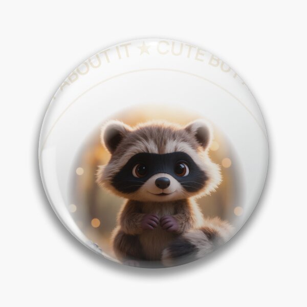 Item preview, Trouble — Cute but Mischievous Raccoon designed and sold by The Cosy co..