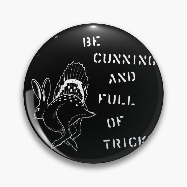 Item preview, Be Cunning And Full Of Tricks | EVOLVE | Dimetrodon El-Ahrairah (Prints White) designed and sold by ScientiaAcLabor.