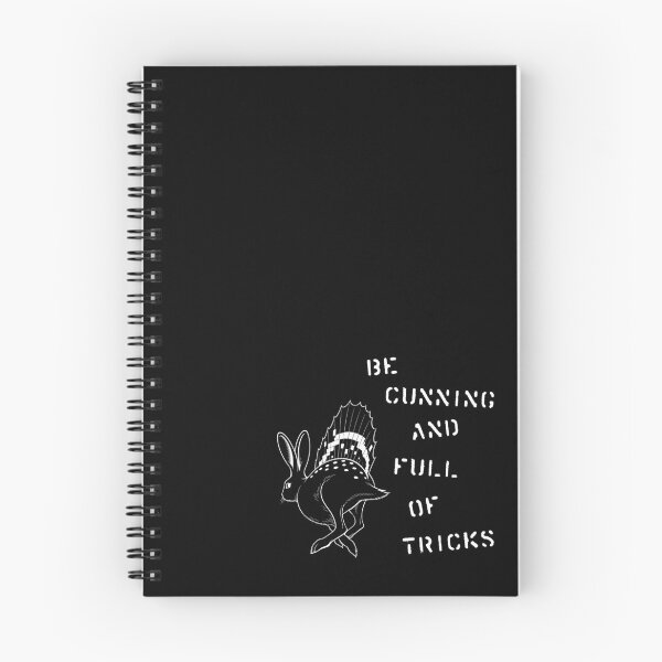 Item preview, Be Cunning And Full Of Tricks | EVOLVE | Dimetrodon El-Ahrairah (Prints White) designed and sold by ScientiaAcLabor.