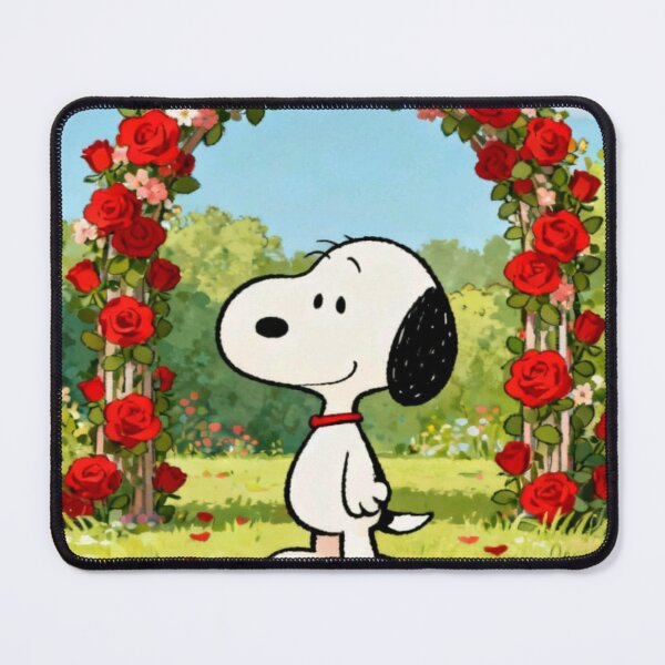 Item preview, Snoopy Red Rose Arch Garden Art designed and sold by Innova_Creations.