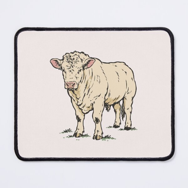 Item preview, Charolais Bull Vintage White Cattle Ranching Farmer designed and sold by mari-kayden.