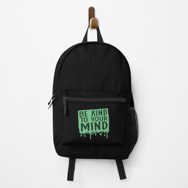 Item preview, Kind To Your Mind Funny Mental Health Mindset Quote designed and sold by shirt-o-mat.