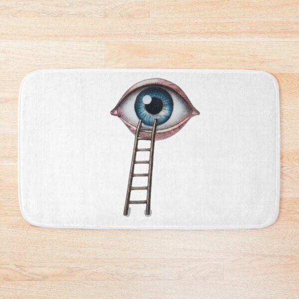 Item preview, Surreal Eye with Ladder to Vision" designed and sold by DailyDoodlesBySumbul.