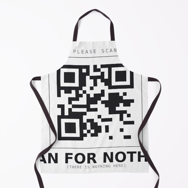 Artikelvorschau, Scannen Sie für nichts Lustiges gefälschtes QR-Code-Design entworfen und verkauft von deadpansupplyco.