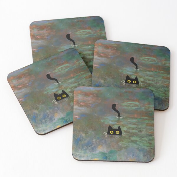 Item preview, cat monet designed and sold by PurrfectHome.