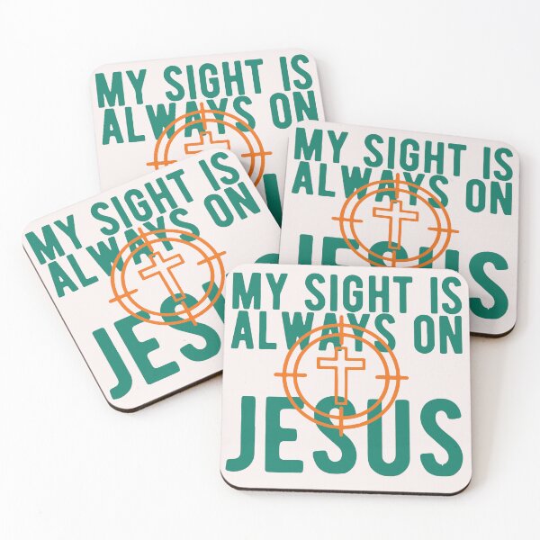 Item preview, My Sight Is Always On Jesus Christian Hunting Crosshair designed and sold by mari-kayden.