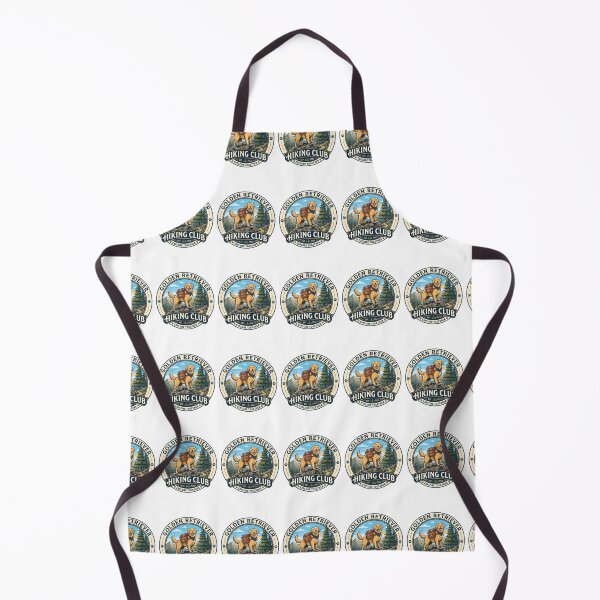 Item preview, Golden Retriever Hiking Club Mountain Camper Adventure designed and sold by PictoVibe.