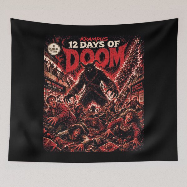 Item preview, Krampus 12 Days of Doom Holiday Horror designed and sold by Victor Shadehorn.