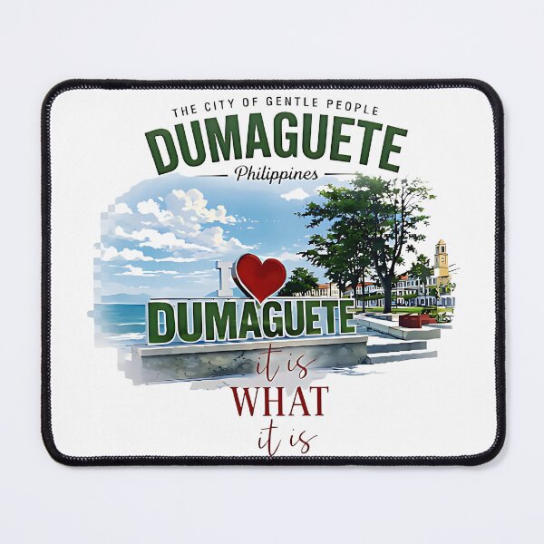 Item preview, Dumaguete Philippines – City of Gentle People Souvenir Graphic designed and sold by Jen.Lou.