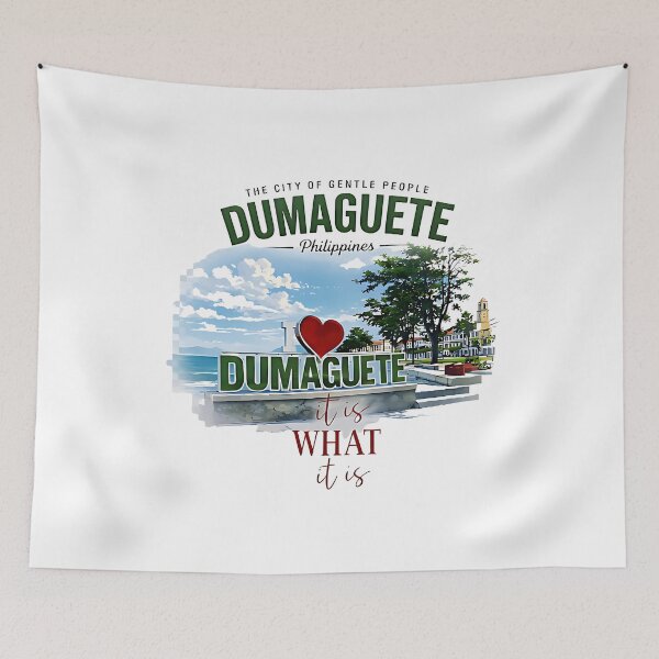 Item preview, Dumaguete Philippines – City of Gentle People Souvenir Graphic designed and sold by Jen.Lou.