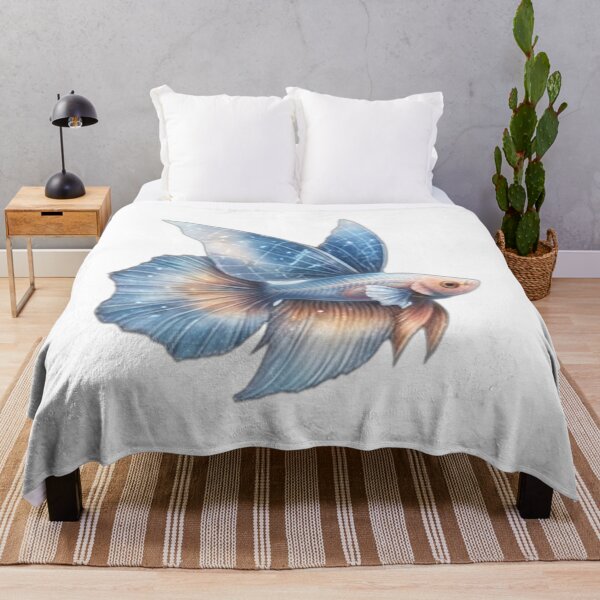 Item preview, "Celestial Betta Fish in Space designed and sold by DailyDoodlesBySumbul.