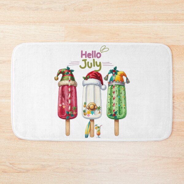 Item preview, Hello July Christmas in July Popsicles Tropical Summer  designed and sold by VibranPalette.