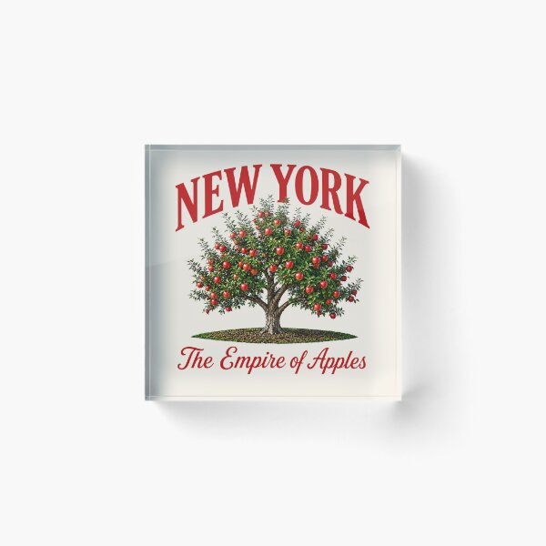 Item preview, New York The Empire of Apples Orchard Pride designed and sold by The-Drip-Studio.