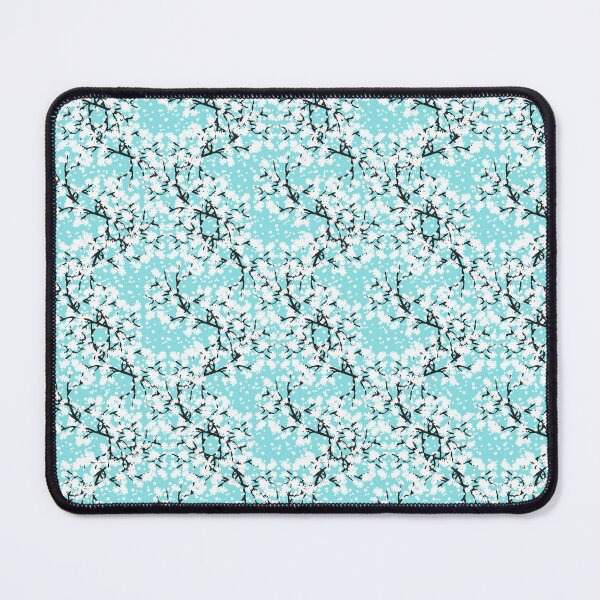 Item preview, White Cherry Blossom Tree on Blue Sky Pixel Art designed and sold by Saburkitty.