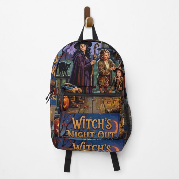 Item preview, Witch's Night Out Retro Halloween Fantasy Family Animated Special Tribute Art Movie Poster designed and sold by Art's Diner.