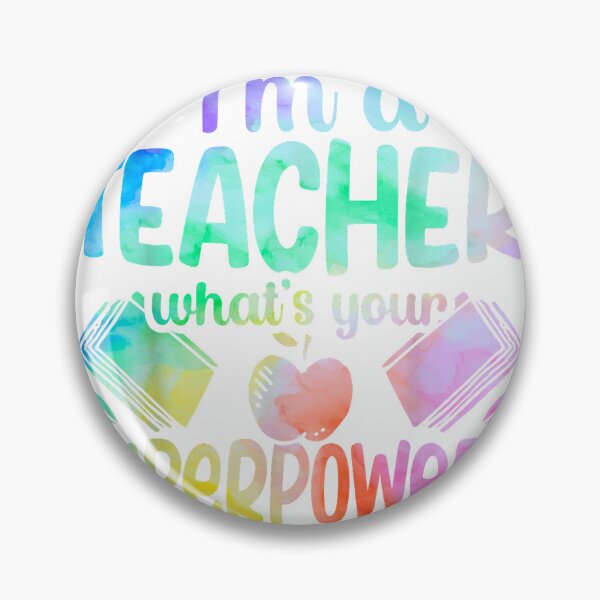 Item preview, Im A Teacher Whats Your Superpower Teaching Professional T-Shirt designed and sold by gidget-gadget.