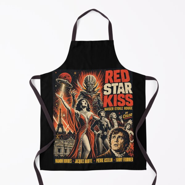 Item preview, Red Star Kiss Paris Alien Pulp Sci Fi designed and sold by Victor Shadehorn.