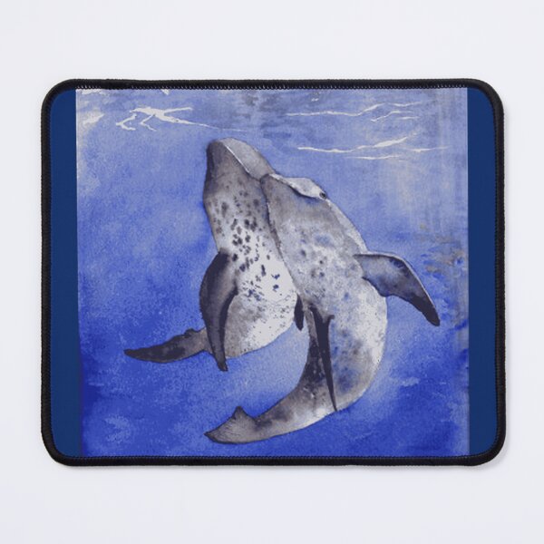 Item preview, Mystic Ocean Whales Marine Painting designed and sold by WildPalitteArt.