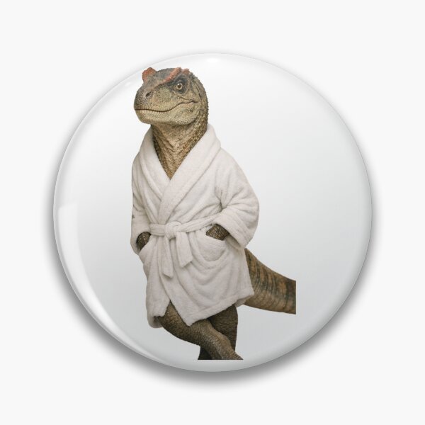 Item preview, Bathrobe Allosaurus designed and sold by Sillytoe.