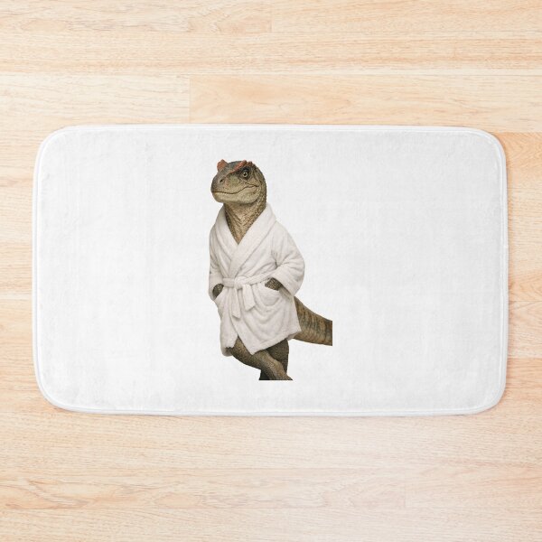 Item preview, Bathrobe Allosaurus designed and sold by Sillytoe.