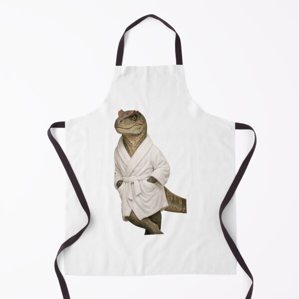 Item preview, Bathrobe Allosaurus designed and sold by Sillytoe.