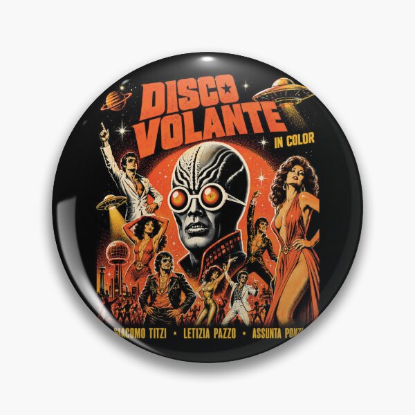 Item preview, Disco Volante Retro Alien Dance Party designed and sold by Victor Shadehorn.