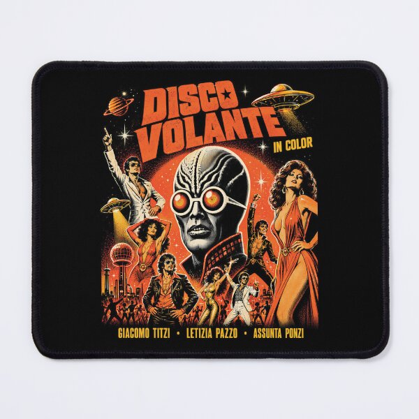 Item preview, Disco Volante Retro Alien Dance Party designed and sold by Victor Shadehorn.