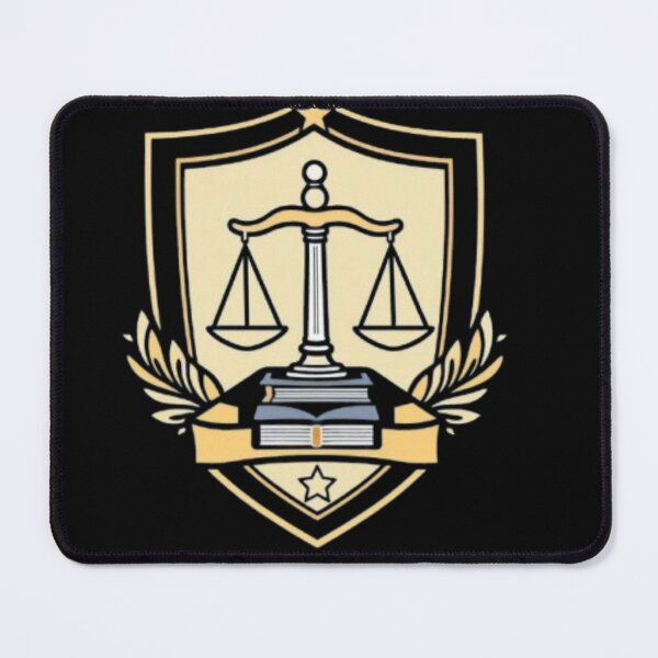 Item preview, Georgetown Law Justice Shield Emblem Design designed and sold by MystiColo.