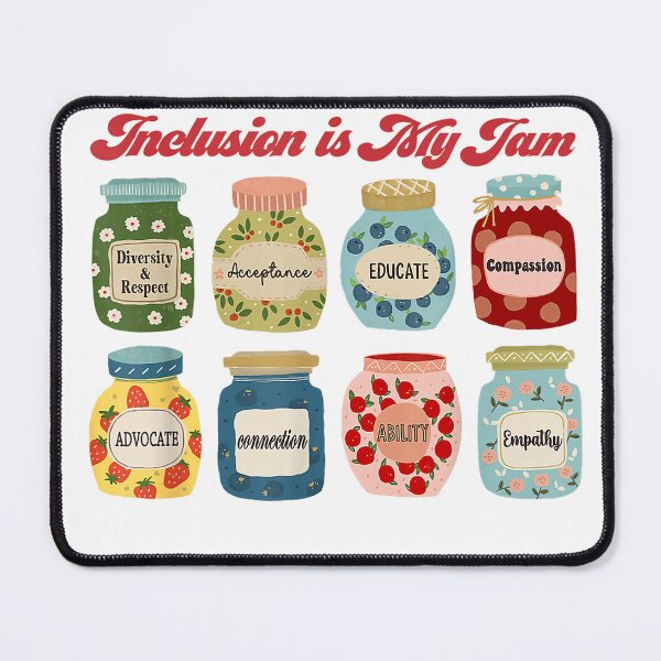 Item preview, Inclusion is My Jam Special Education Teacher Autism T-Shirt designed and sold by ‘Nothing Scares Me’ Store.