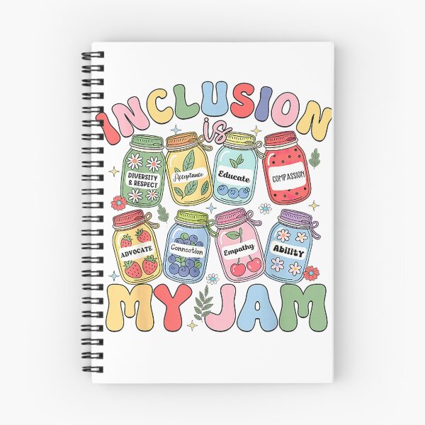 Item preview, Inclusion is My Jam SPED Teacher Special Education Life T-Shirt designed and sold by DArtfulStudio.
