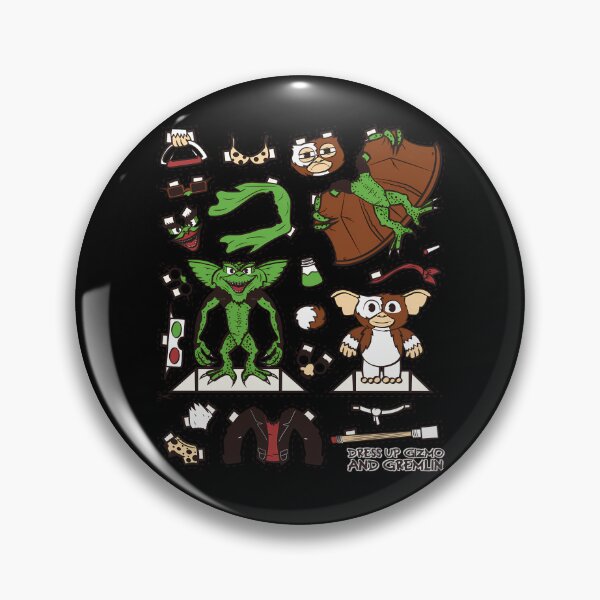 Item preview, Monster Mogwai Dress Up Paper Doll Cutout designed and sold by hodhod78.