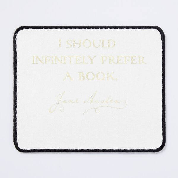 Item preview, Infinitely Prefer a Book Funny Austenite Jane Austen Tshirt T-Shirt designed and sold by Othinus.
