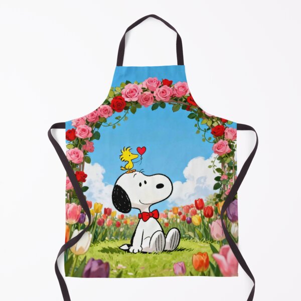 Item preview, Snoopy tulips Arch Garden Valentine Art. designed and sold by Innova_Creations.