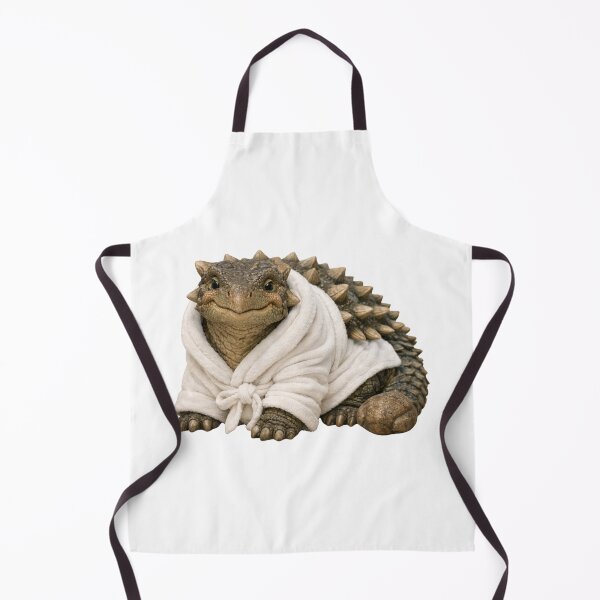 Item preview, Bathrobe Ankylosaurus designed and sold by Sillytoe.