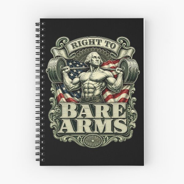 Item preview, Right To Bare Arms Patriotic Gym Humor designed and sold by Victor Shadehorn.