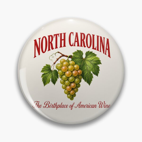 Item preview, North Carolina Grapes – The Birthplace of American Wine designed and sold by The-Drip-Studio.