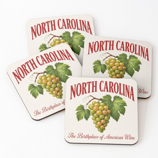 Item preview, North Carolina Grapes – The Birthplace of American Wine designed and sold by The-Drip-Studio.