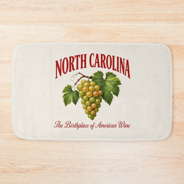 Item preview, North Carolina Grapes – The Birthplace of American Wine designed and sold by The-Drip-Studio.