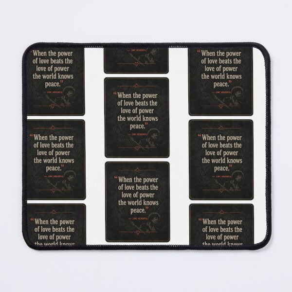 Item preview, When the Power of Love Beats the Love of Power – Inspirational Quote Design designed and sold by FitEnvy.