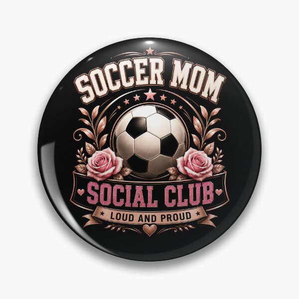Item preview, Soccer Mom Social Club Loud And Proud designed and sold by Victor Shadehorn.