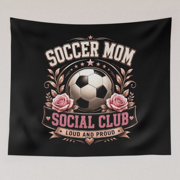 Item preview, Soccer Mom Social Club Loud And Proud designed and sold by Victor Shadehorn.