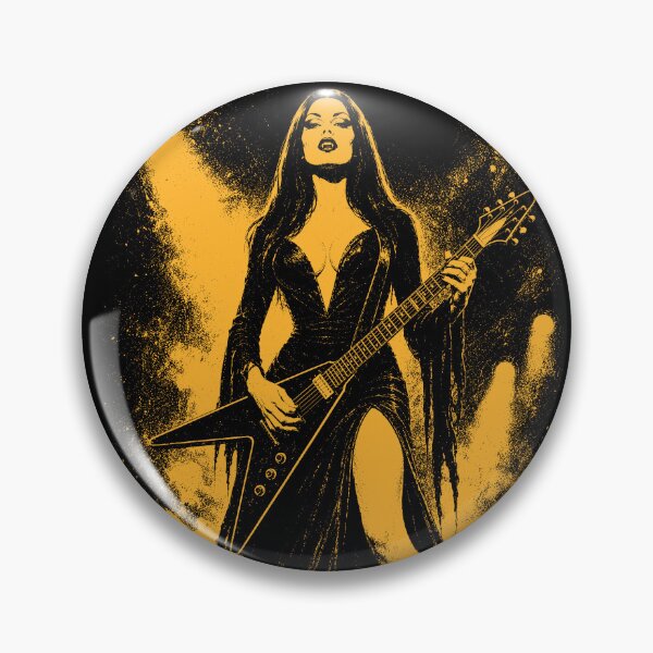 Item preview, Vampire Woman Halloween Rock Star  designed and sold by Victor Shadehorn.