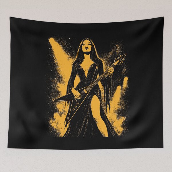 Item preview, Vampire Woman Halloween Rock Star  designed and sold by Victor Shadehorn.