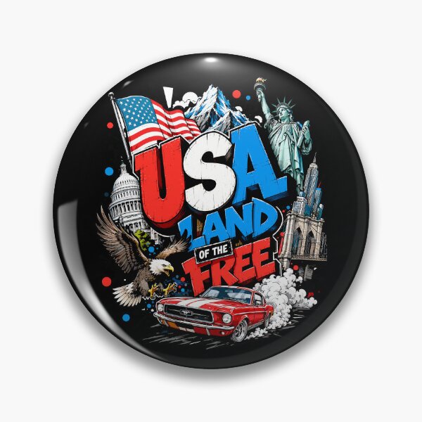 Item preview, USA Land of Freedom Adventure designed and sold by AtuqStudio.