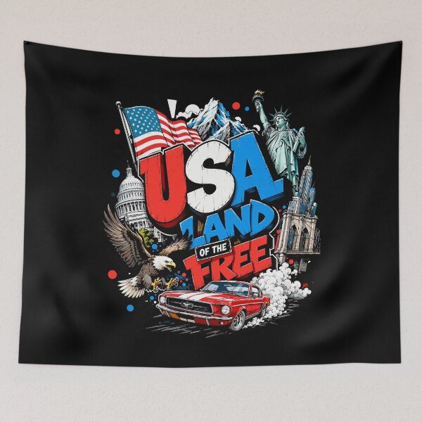 Item preview, USA Land of Freedom Adventure designed and sold by AtuqStudio.