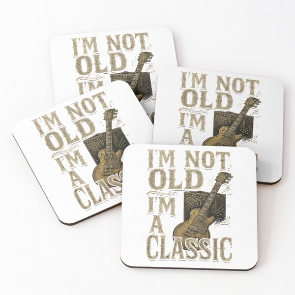 Item preview, I’m Not Old I’m A Classic Shirt Vintage Guitar Music Lover T-Shirt designed and sold by Othinus.