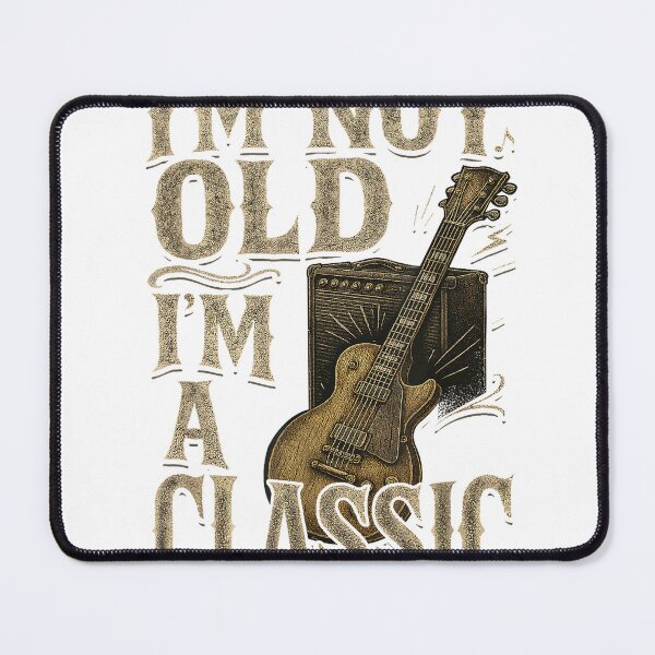 Item preview, I’m Not Old I’m A Classic Shirt Vintage Guitar Music Lover T-Shirt designed and sold by Othinus.